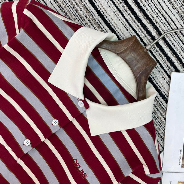 CELINE 26S SHORT SLEEVE POLO SHIRT 155