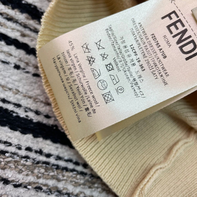 FENDI 26S SHORT SLEEVE KNIT T-SHIRT 125