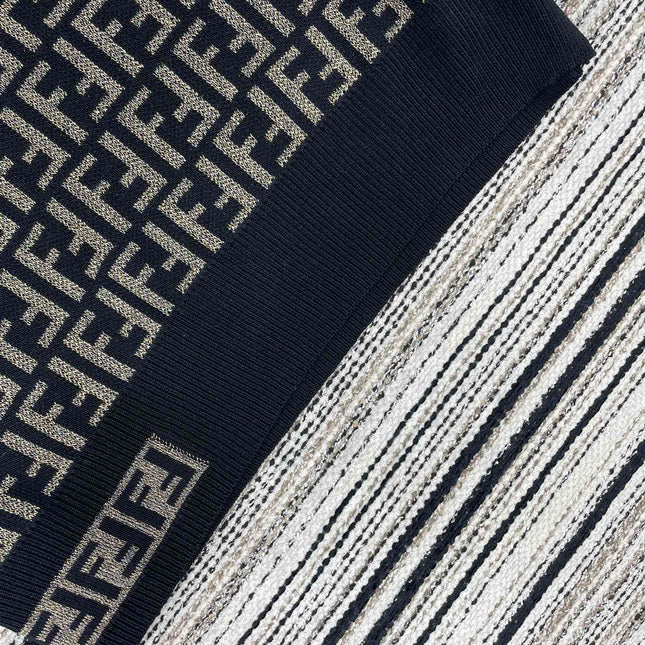 FENDI 26S SHORT SLEEVE KNIT T-SHIRT 124