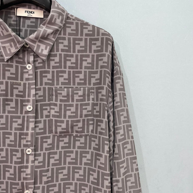 FENDI 26S LONG-SLEEVE SHIRT 416