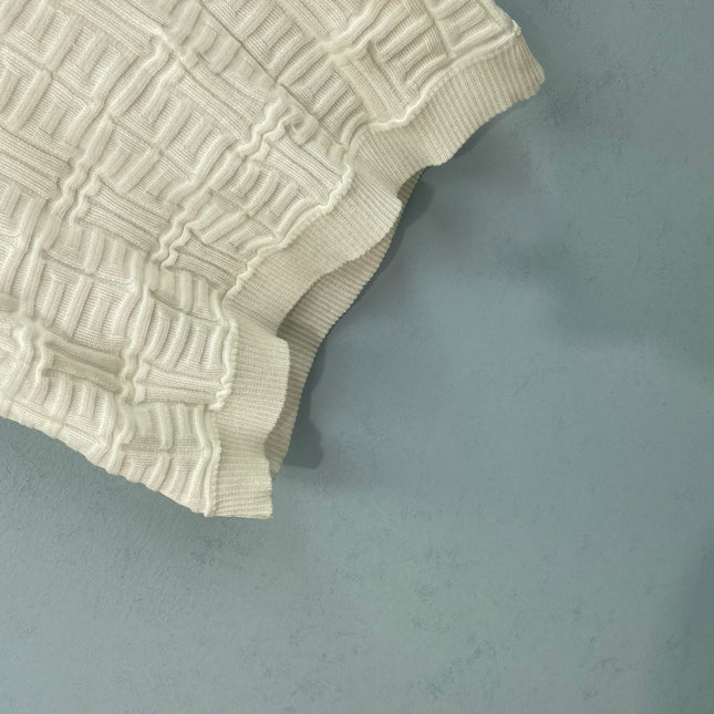 FENDI 26S SHORT-SLEEVE KNIT TOP 378