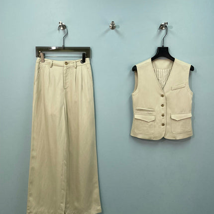 HERMES 26S STRAIGHT-LEG TROUSERS 666