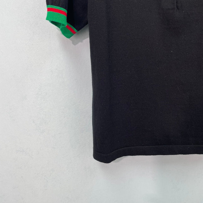 GUCCI 26S SHORT-SLEEVE KNIT TOP 446