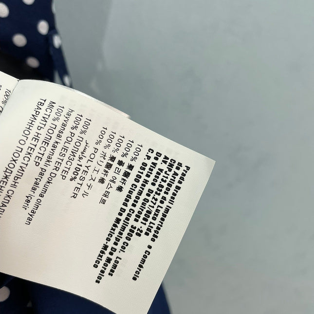 PRADA 26S POLKA DOT DRESS STYLE 989