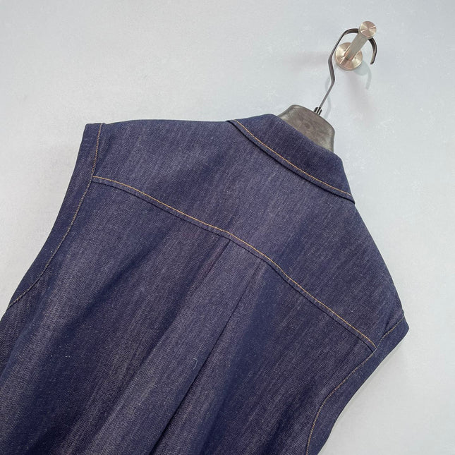 CELINE 26S SLEEVELESS COLLARED DRESS 419