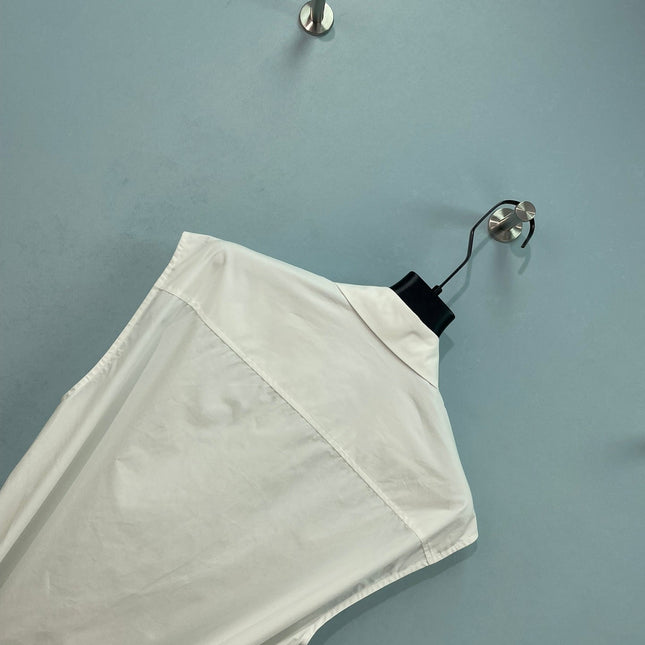 PRADA 26S SLEEVELESS SHIRT DRESS 974