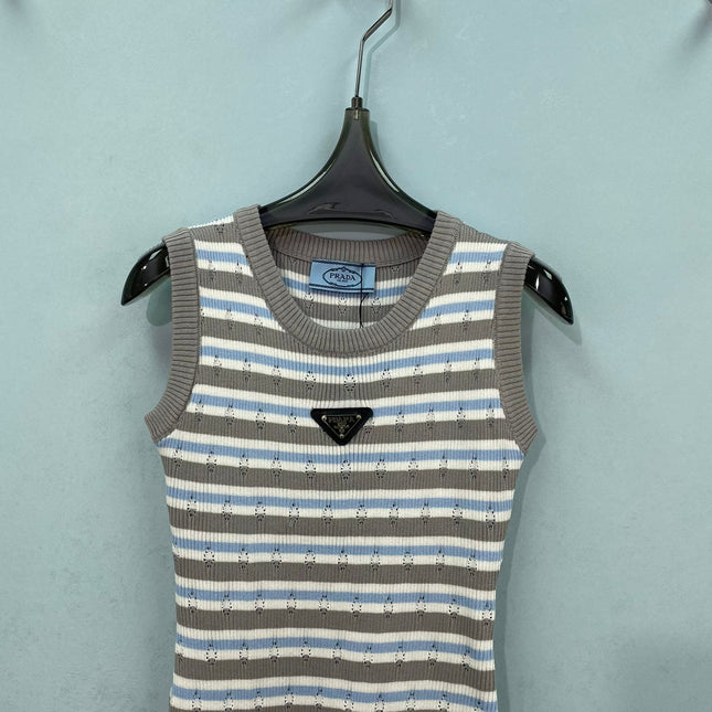 PRADA 26S SLEEVELESS KNIT DRESS STYLE 925