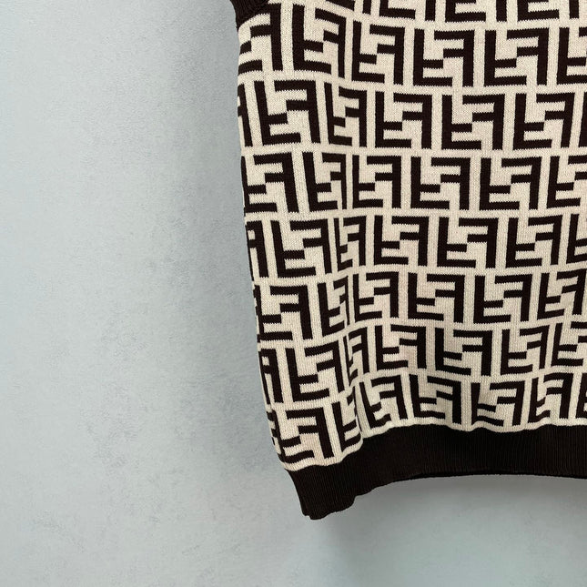 FENDI 26S KNITTED VEST 231