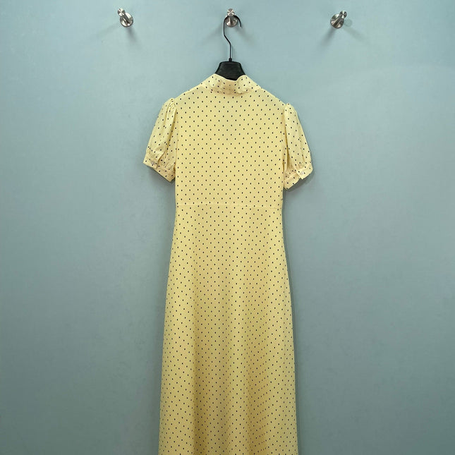 MIUMIU 26S BOW-TIE MIDI DRESS 1471