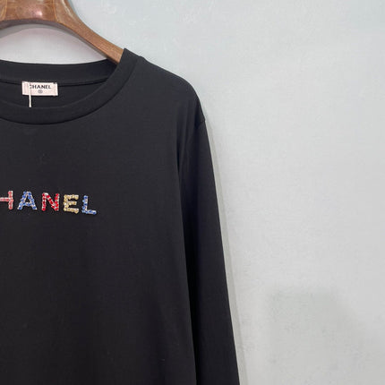 CHANEL 26S LONG SLEEVE CREW NECK T-SHIRT 1576