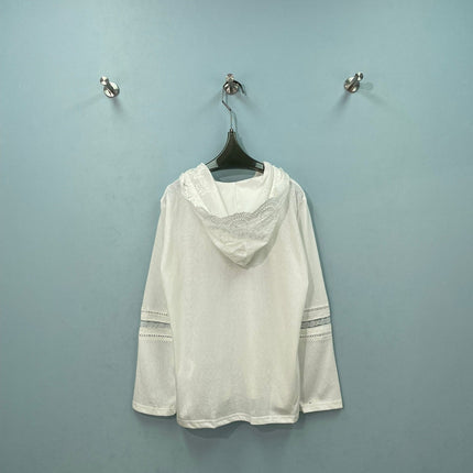 CHANEL 26S HOODED LONG SLEEVE TOP 1531