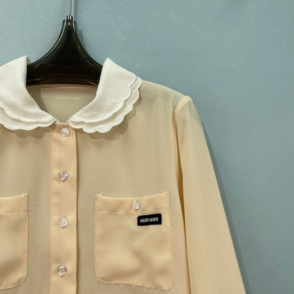 MIUMIU 26S LONG-SLEEVE SHIRT 1331