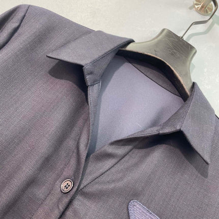 PRADA 26S LONG-SLEEVE SHIRT DRESS 1089