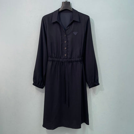 PRADA 26S LONG-SLEEVE SHIRT DRESS 1089