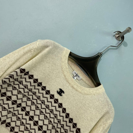 CHANEL 26S LONG-SLEEVE KNIT TOP 1708