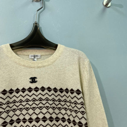 CHANEL 26S LONG-SLEEVE KNIT TOP 1708
