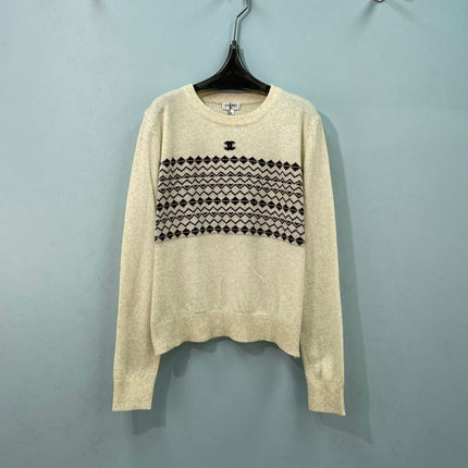CHANEL 26S LONG-SLEEVE KNIT TOP 1708
