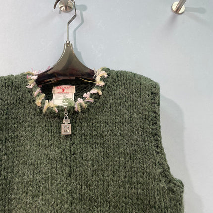 CHANEL 26S KNIT ZIP-UP VEST 1762