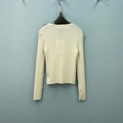 CHANEL 26S RUFFLE KNIT CARDIGAN 1653