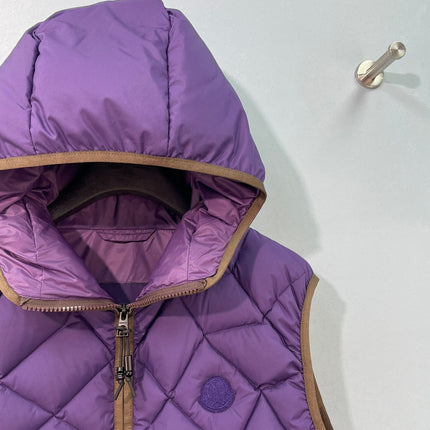 MONCLER 26S HOODED DOWN VEST 719