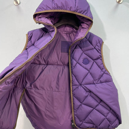 MONCLER 26S HOODED DOWN VEST 719