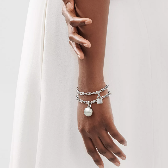 HARDWARE SMALL WRAP SILVER BRACELET