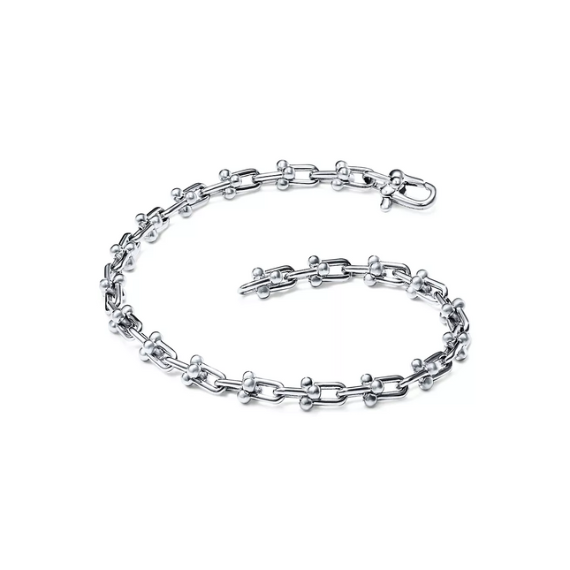 HARDWARE MICRO LINK 44 MOTIF SILVER BRACELET