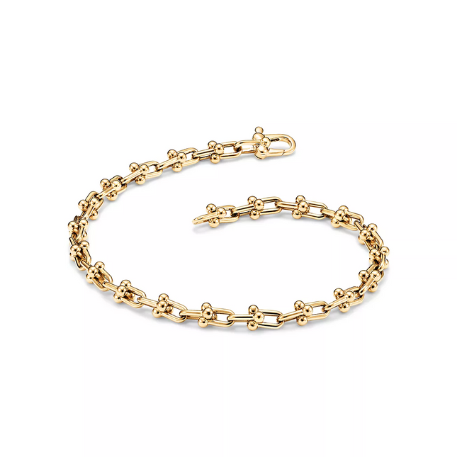 HARDWARE MICRO LINK 44 MOTIF GOLD BRACELET