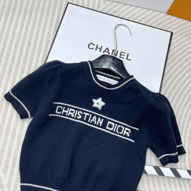 DIOR 26S SHORT-SLEEVE CREW NECK T-SHIRT 14526