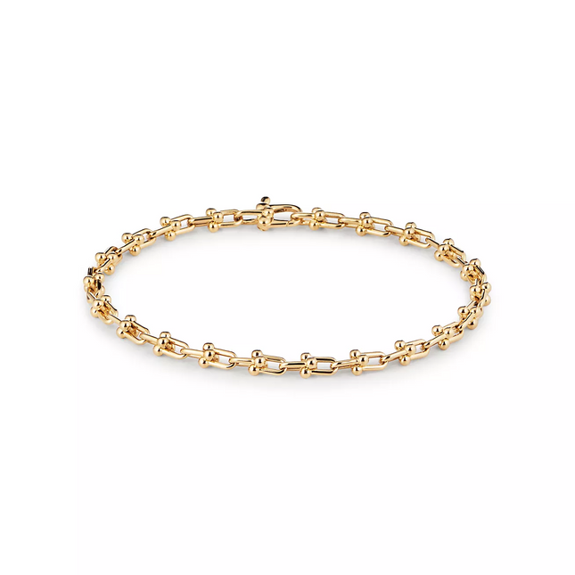 HARDWARE MICRO LINK 44 MOTIF GOLD BRACELET
