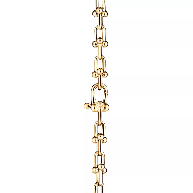HARDWARE MICRO LINK 44 MOTIF GOLD BRACELET