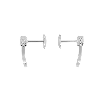 FORCE 10 FULL DIAMOND STUD EARRINGS MINI MODEL