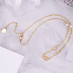 High-Quality Silver Alloy - 14K Gold Plated