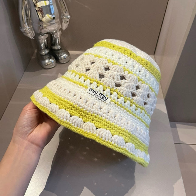 MIUMIU KNITTED FISHERMAN HAT MODEM 179581