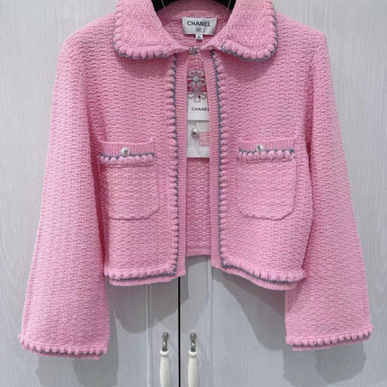 CC 25P Cardigan Pink Tweed 226820