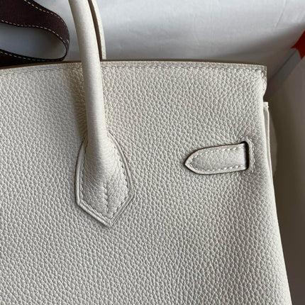 HM BIRKIN 25CM CREAM TOGO LEATHER GOLD HARDWARE