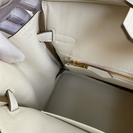 HM BIRKIN 25CM CREAM TOGO LEATHER GOLD HARDWARE