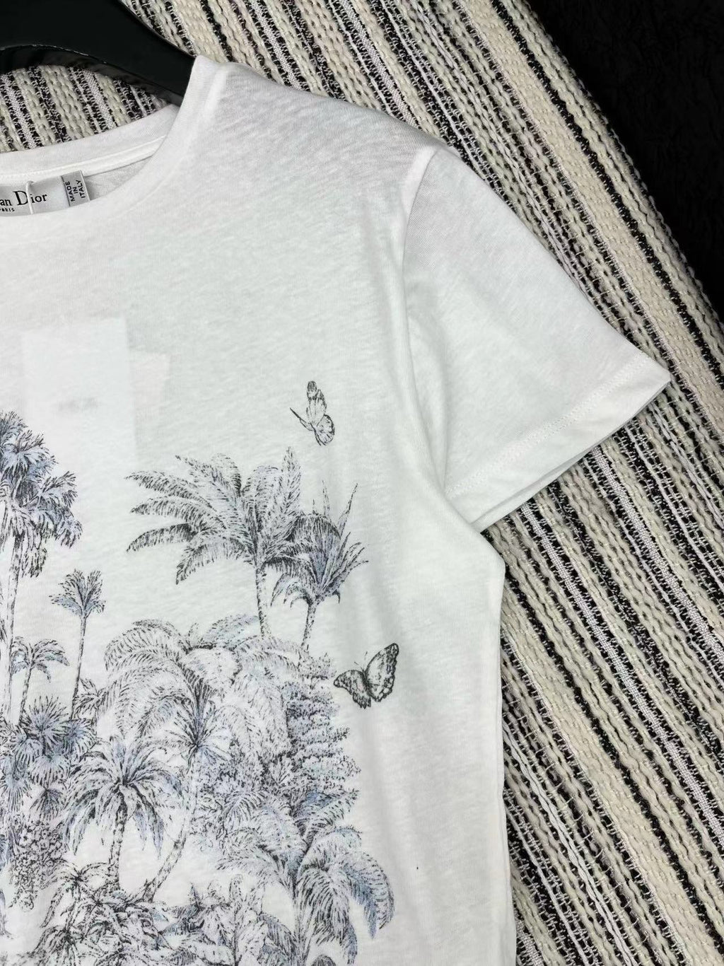 CD T-Shirt White Cotton Style 2