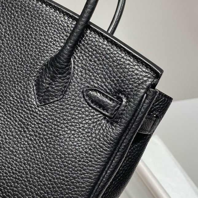 HM BIRKIN 20CM BAG BLACK TOGO LEATHER GOLD HARDWARE