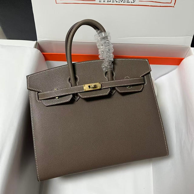 HM BIRKIN 30CM ETOUPE BROWN TOGO LEATHER GOLD HARDWARE