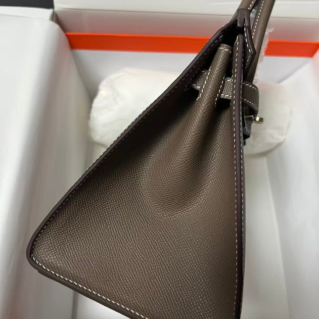 HM BIRKIN 30CM ETOUPE BROWN TOGO LEATHER GOLD HARDWARE