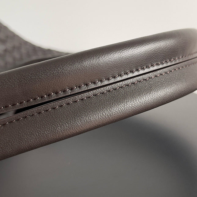 BV CABAT 48 IN CHOCOLATE BROWN LAMBSKIN