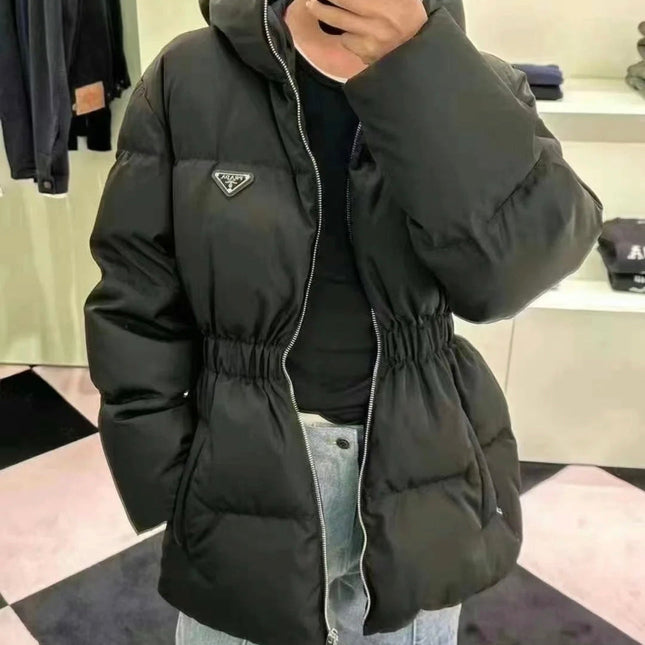 PRADA RE NYLON ZIPPER DOWN JACKET STYLE 1225