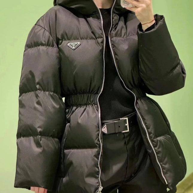 PRADA RE NYLON ZIPPER DOWN JACKET STYLE 1225