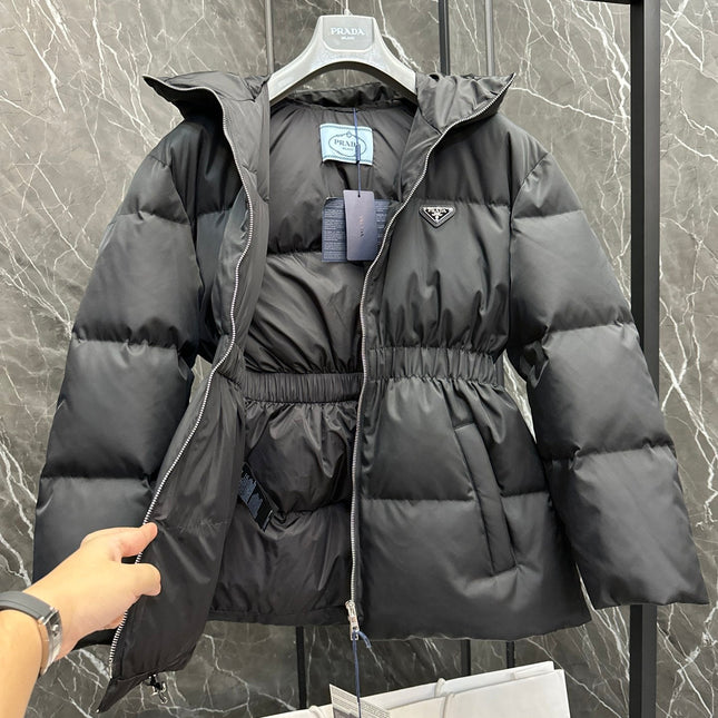 PRADA RE NYLON ZIPPER DOWN JACKET STYLE 1225
