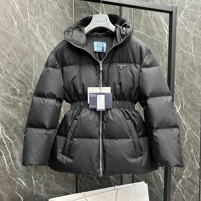 PRADA RE NYLON ZIPPER DOWN JACKET STYLE 1225