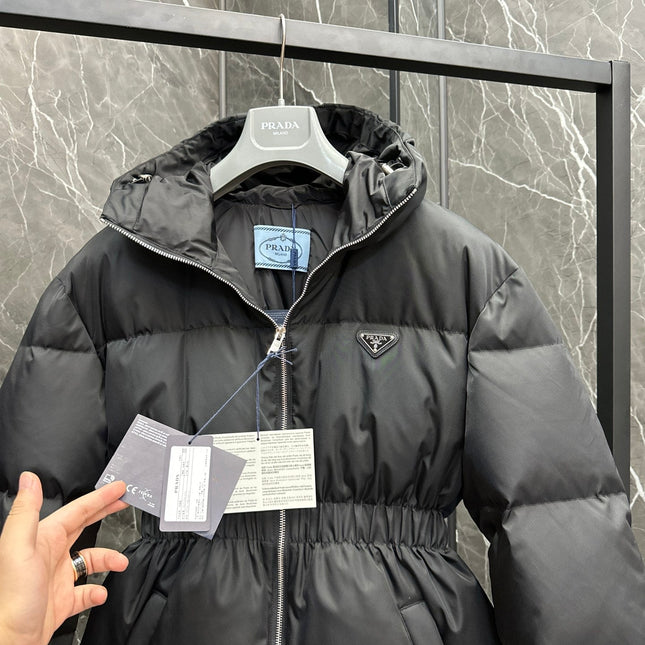 PRADA RE NYLON ZIPPER DOWN JACKET STYLE 1225
