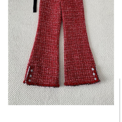 CHANEL 25S HIGH-WAISTED DRESS TROUSERS 309