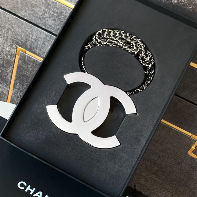 CC CLASSIC BAG CHAIN IN SILVER METAL