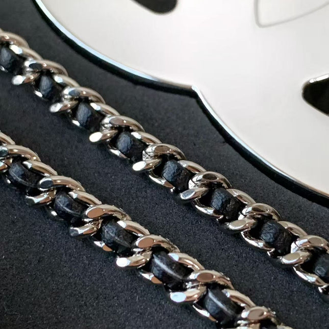 CC CLASSIC BAG CHAIN IN SILVER METAL